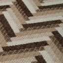 Chevron Brown Bench Del Vale