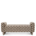 Chevron Brown Bench Del Vale