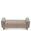 Chevron Brown Bench Del Vale