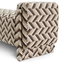 Chevron Brown Bench Del Vale