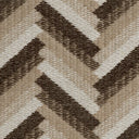 Chevron Brown Bench Del Vale