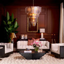 Sand Fabric Sofa Davide