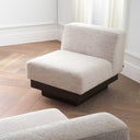 Off-white Upholstered Chair Bastion