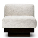 Off-white Upholstered Chair Bastion
