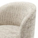 Curved Back Swivel Dining Chair Greer