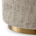 Curved Back Swivel Dining Chair Greer