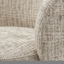 Curved Back Swivel Dining Chair Greer