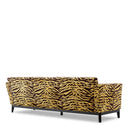 Upholstered Animal Print Sofa Flux