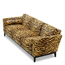 Upholstered Animal Print Sofa Flux
