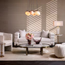 Channeled Off-White Sofa S York