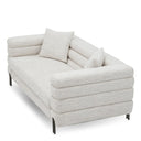 Channeled Off-White Sofa S York