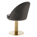 Gray Velvet Dining Chair Dorland