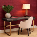 Ecru Fabric Dining Chair Lavinia