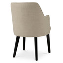 Ecru Fabric Dining Chair Lavinia