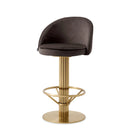Gray Velvet Counter Stool Dorland
