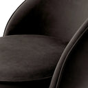 Gray Velvet Counter Stool Dorland