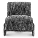 Black Upholstered Accent Chair Rockdale