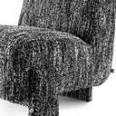 Black Upholstered Accent Chair Rockdale