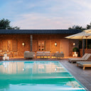 Teak Outdoor Lounge Chair Julia