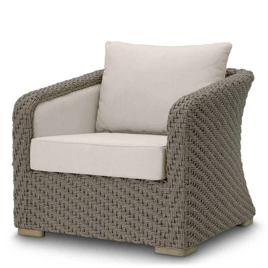 Rattan Look Outdoor Chair Bryson