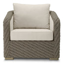 Rattan Look Outdoor Chair Bryson