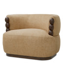 Plush Upholstered Chair Grimaud