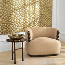 Plush Upholstered Chair Grimaud