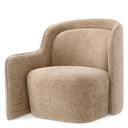 Lyssa Sand Upholstered Armchair Barrier