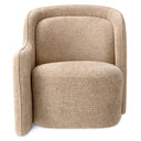 Lyssa Sand Upholstered Armchair Barrier