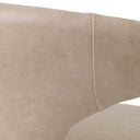 Beige Leather-Look Chair Voletta