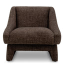 Brown Upholstered Chair Valore