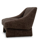 Brown Upholstered Chair Valore