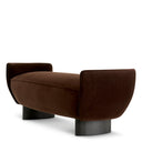 Brown Velvet Bench Stirling
