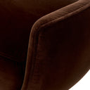 Brown Velvet Bench Stirling