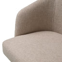 Fabric Upholstered Dining Armchair Aiden