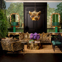 Animal Print Lounge Chair Flux
