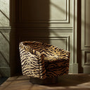 Upholstered Swivel Chair Catene