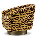 Upholstered Swivel Chair Catene