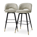 Black-Legged Bar Stools (2) Cliff