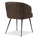 Fabric Upholstered Dining Armchair Aiden