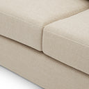 Natural Upholstered Sofa Amadeo