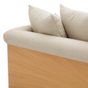 Natural Upholstered Sofa Amadeo