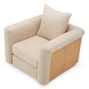 Natural Oak Veneer Chair Amadeo
