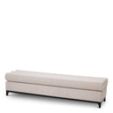 Beige Bolster Bench Halbury by Eichholtz