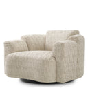 Upholstered Swivel Chair Marbella