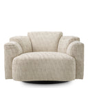 Upholstered Swivel Chair Marbella