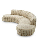 Sand Jacquard Sofa Cordera