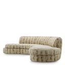 Sand Jacquard Sofa Cordera