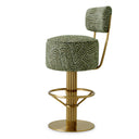 Fabric Swivel Bar Stool Carleton