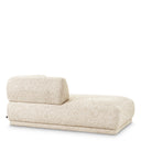 Cream Fabric Chaise Lounge Oberon by Eichholtz, view 3